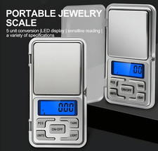 1pc High Precision 500g Digital Pocket Scale with LCD Display for Jewelry Herbs