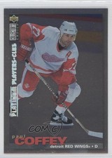 1995-96 Upper Deck Collector's Choice Platinum Player's Club Paul Coffey HOF 0a1
