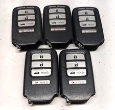 LOT OF 5 OEM HONDA SMART KEY FOB REMOTE  CWTWB1G0090 4 BUTTONS