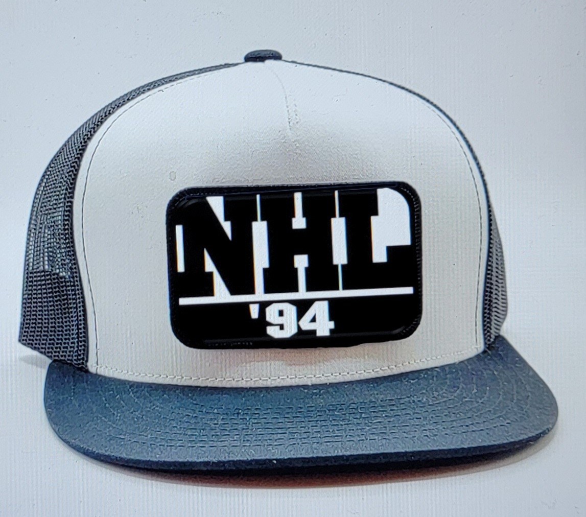 NHL 94 EA Sports Hat, Removable Metal Patch, Snapback | eBay