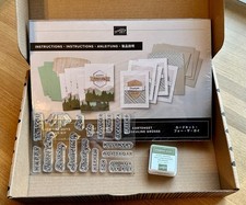 Stampin' Up FOR THE GUYS kit - New with stamps, mini ink pad  clear block