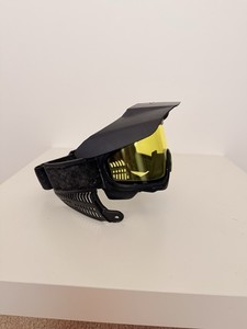 Jt Proflex Paintball Frame And Visor. Yellow Lens Scratch Free.