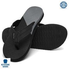 Men Flip Flops Arch Support Comfort Beach Thong Sandals Cushioned Footbed Non