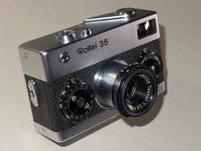 ROLLEI 35 , verchromt .. MADE IN GERMANY