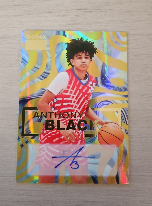 2023 Skybox Metal Universe Champions - Skybox Premium Anthony Black #S-12 Gold
