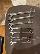 Snap-on Tools Vsm52 10 11 12 13 14 15 17 Metric 4-way Angle Head Open End Wrench Snap-on Tools Vsm52 10 11 12 13 14 15 17 Metric 4-way Angle Head Open End Wrench