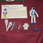 GI Joe Snow Serpent 1985 v1 *100% COMPLETE w/Card (Red Back)Cobra Vintage ARAH