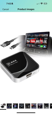 3 In 1 Wireless CarPlay Adapter & Android Auto Wireless