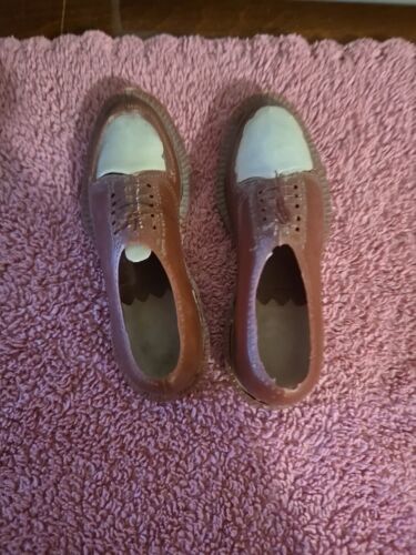 Vintage Hard Plastic Mens Novelty Shoes, 3 1/2" - Picture 2 of 5