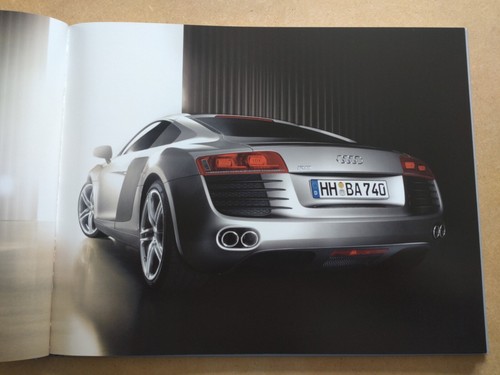 AUDI R8 Hardcover Prospekt 04.2008 + Preisliste - Picture 5 of 10