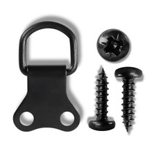 Double D Rings Framing BLACK DRings D-Rings  Hang Picture Frame Photo Canvas