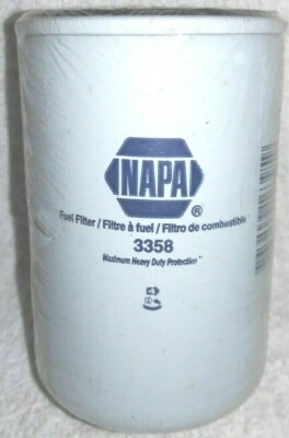 NAPA GOLD FUEL FILTER # 3358 ;Fits MED/HD Trucks, 1980-1995 | eBay
