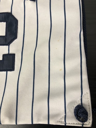 RARE Derek Jeter MLB New York Yankees #2 Jersey Sack Bag Tote Drawstring READ* - Picture 9 of 12
