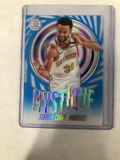 2019-20 Illusions STEPH CURRY Blue Sapphire Mystique SP Acetate Insert, Warriors