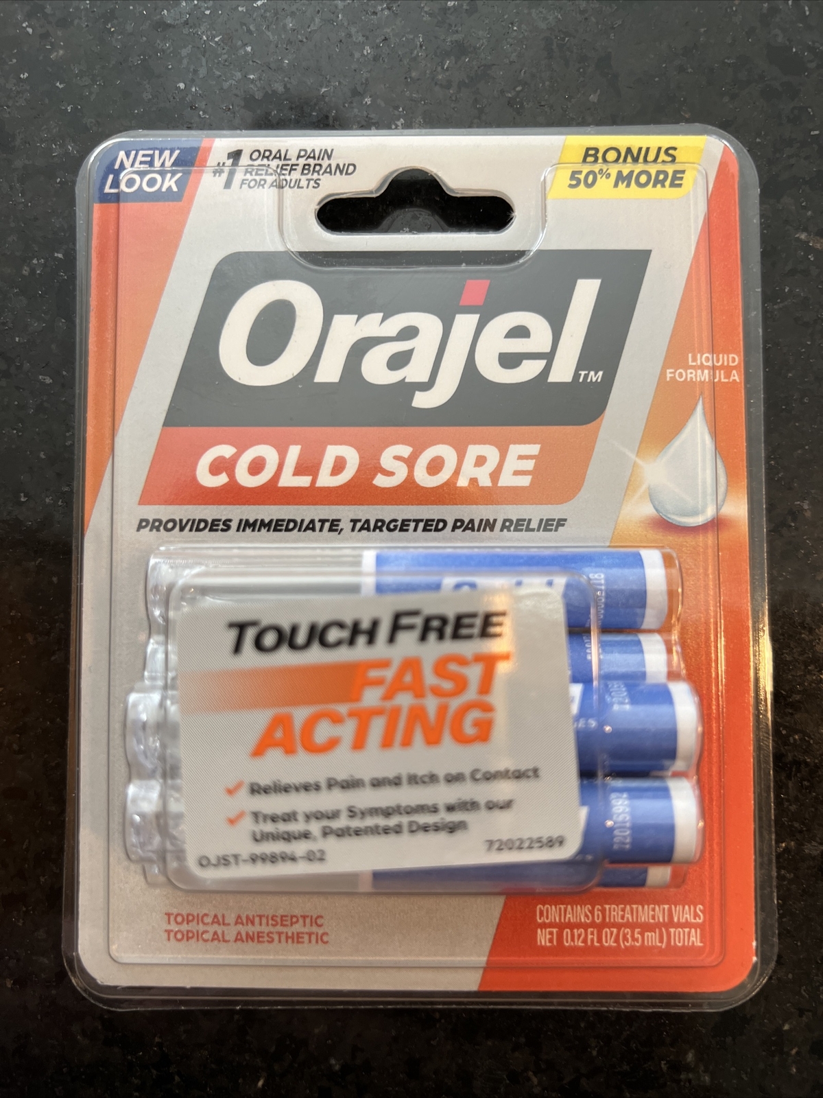 Orajel TouchFree Applicator for Cold Sores 6 count 310310998943 eBay