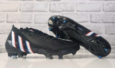 Adidas Predator Edge.1 FG Soccer Cleats Black Red Blue HO2935 Men's Size 8 NEW