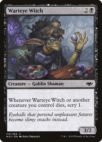 Warteye Witch | MtG Magic Modern Horizons | English | Near Mint-Mint (NM-M)