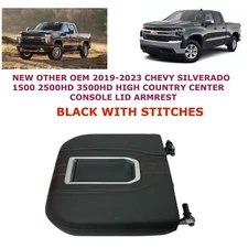 2019 20 21 22 2023 Chevy Silverado 1500-3500HD HIGH COUNTRY console lid armrest