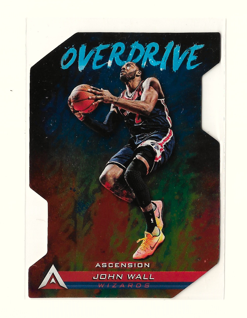 2017-18 Panini Ascension Overdrive Die-Cut #O-JW John Wall (CASE HIT) SSP