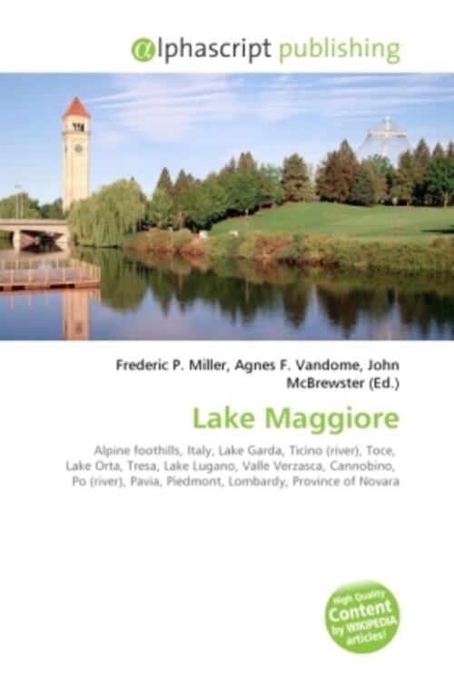 Frederic P. Miller (u. A.) | Lake Maggiore | Taschenbuch | Englisch