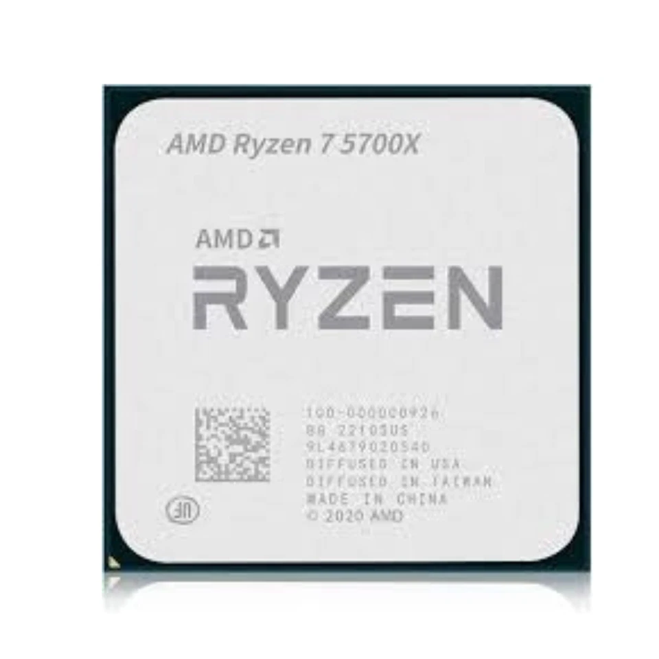 PROCESSORE AMD RYZEN 7 5700X / 8-CORE / 3,4 GHZ / SOCKET AM4 / TRAY NO FAN - Immagine 2 di 2
