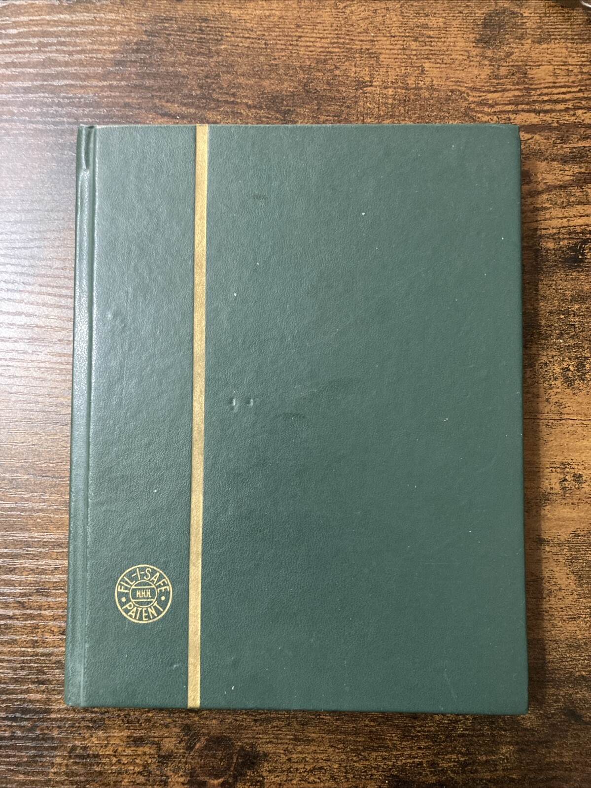 Small Stock Book Stamp Album Full Of Used Stamps Mix Themes World eBay