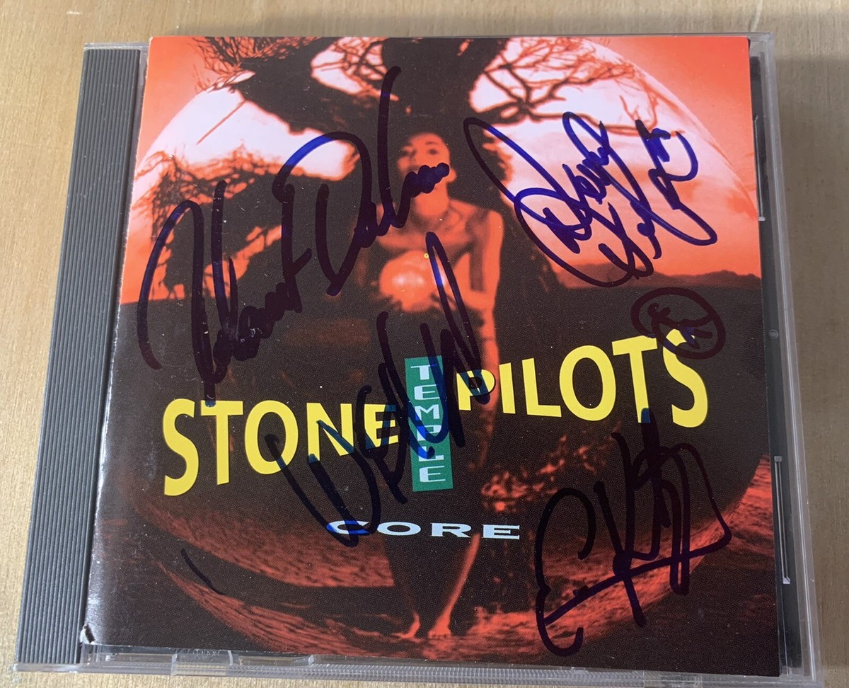 Stone Temple Pilots signed Core CD cover X4 Scott Weiland proof | eBay