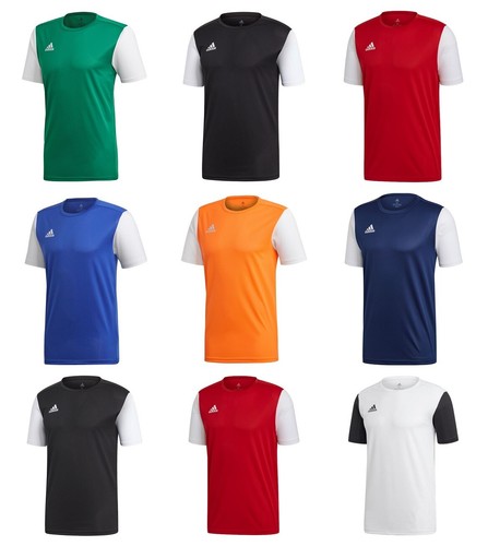 Camisetas De Fútbol Adidas Estro Niños Niños Deportes Entrenamiento De  Fútbol Top Camiseta | eBay