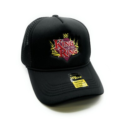 King of the Ring Mesh Trucker SnapBack (Black)