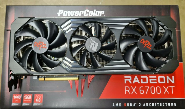 Powercolor Amd Radeon Rx 6700xt Red Devil 12gb Gddr6 Grafikkarte 12gbd6 3dhe Oc Gunstig Kaufen Ebay