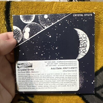 (KA742) Crystal Stilts, In Love With Oblivion - DJ CD