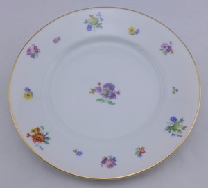 Edelstein-Bavaria-Salad-Plate-German-Floral-China-1088-Vintage