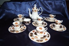 SERVIZIO TE' CAFFE' ROYAL ALBERT HERITAGE 20 PEZZI  ENGLAND (364A)