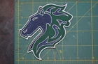 Throwback Charlotte Knights MiLB Minor League 4" Baseball Jersey Sleeve Patch