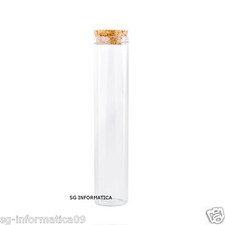 VASO VETRO BOMBONIERE PROVETTA 1 PORTACONFETTI LAUREA PORTA CONFETTI BOMBONIERA 