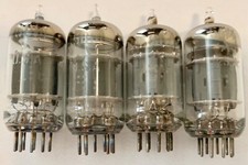 4 x GE 5814A / 12AU7 / ECC82 preamp tube, Tested Good  lot 1 