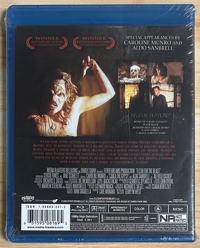 Flesh for the Beast New Blu-ray Disc 2008 Shriek Show, Unrated Sealed (Loose) - Picture 2 of 3