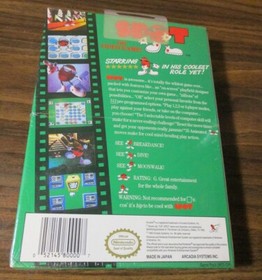 Spot: The Video Game (Nintendo NES, 1990) H-seam Sealed NOS 7UP NEW