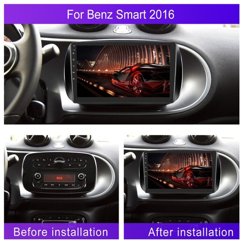 Für Mercedes Benz Smart Forfour Fortwo 453 Autoradio Android 13 GPS Navi WIFI - Bild 3 von 15