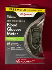 Blood Glucose Meter W/Lancets - Walgreens Premium True Metrix Self-Monitoring 