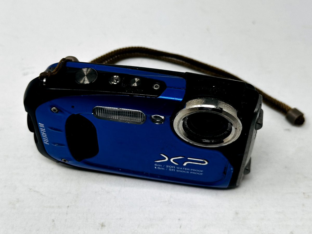 Fujifilm XP 16MP 防水デジタルカメラ FUJIFILM Blue XP65 16MP 5X Optical Zoom Digital Camera Waterproof