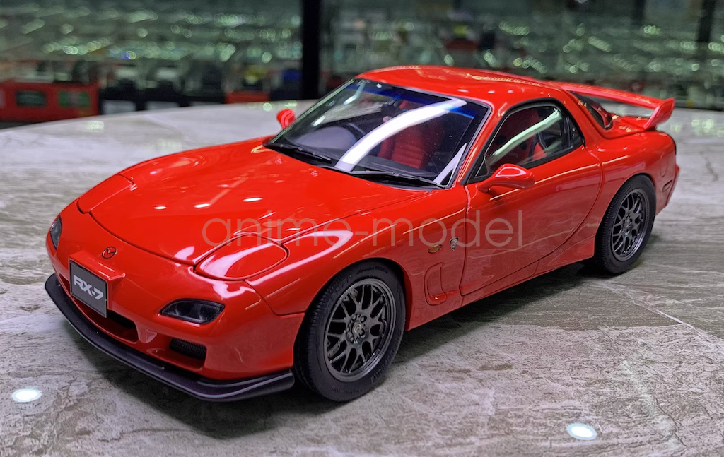 For Polar Master 1:18 Scale Red RX7 FD Spirit R Engine Sport