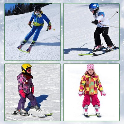 XJKLBYQ Ski Tip Connector Trainer Skiën Training Aid Gereedschap Ski Wedge voor Beginner 4 STKS, Ski Tip Connector XJKLBYQ Ski Tip Connector Trainer Skiën Training Aid Gereedschap Ski Wedge voor Beginner 4 STKS, Ski Tip Connector
