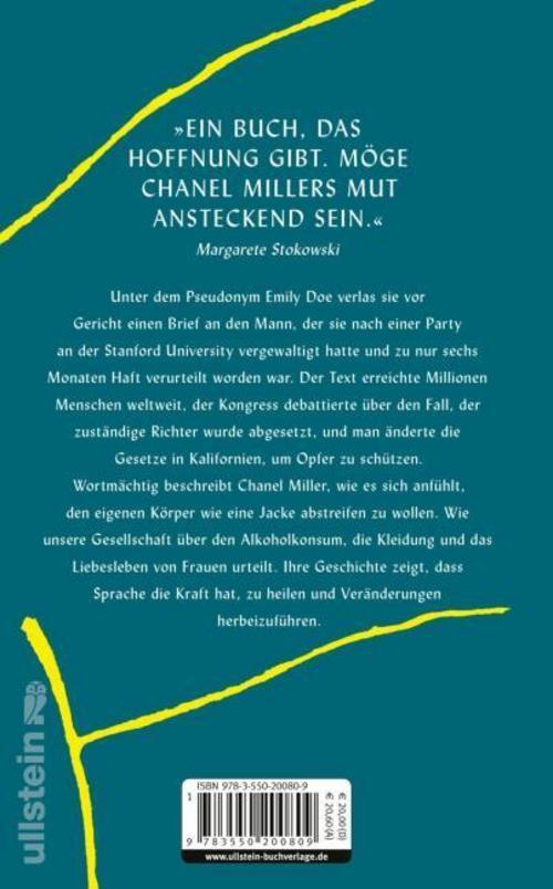 Thumbnail - Ich Habe Einen Namen Chanel Miller