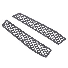 Fits 2022-2025 Ford Maverick Black Rear Window End Honeycomb Overlay Plate