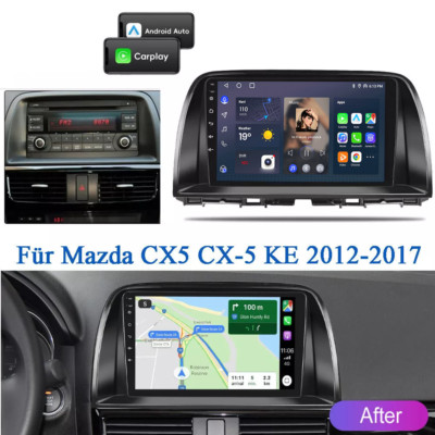 32G Für Mazda CX-5 KE 2012-2017 CX5 Autoradio Android 13 GPS Navi Carplay RDS DE