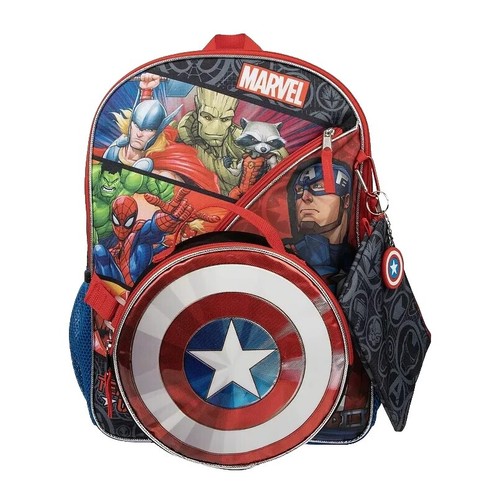 avengers infinity war 16 kids light up backpack NEW Marvel Infinity War Backpack Kids School Bag Genuine Logo 16