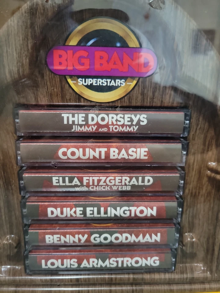 Big Band Superstars On Cassette LOUIS ARMSTRONG BENNY GOODMAN ELLA FITZGERALD - Image 4 of 4