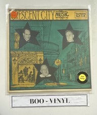 Johnny Wiggs - Crescent City Music Jazz Blues Lp Vinyl Record VG+ / EX Condition