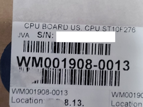 Dresser Wayne WM001908-0013 CPU Board for OVATION Factory new sealed